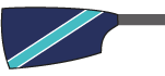 Blade of Streatham and Clapham High School Boat Club: Black with green stripe with white border