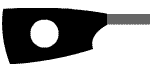 Blade of AB Severn Boat Club: Black & White