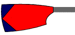 Blade of Norwich High School Rowing Club: Red and Navy