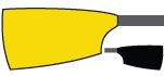 Blade of Hampton School Boat Club: Black & Yellow